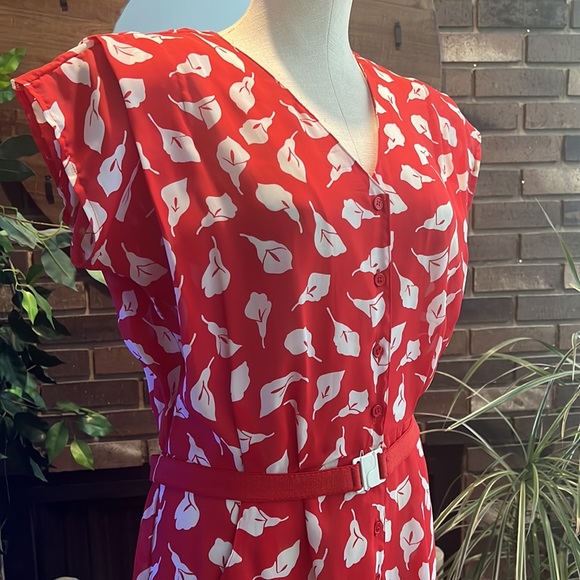 Vintages 90’s Short Sleeve Dress by Joy Gordon!!❤️🍍🍍🍍 - Picture 4 of 8